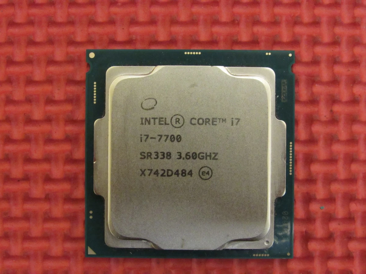 Intel Intel Core i7-7700 Processor Model Computer Processors LGA