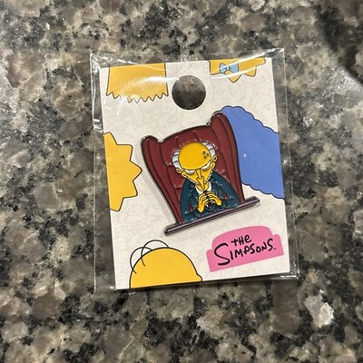 Lids x The Simpsons MLB MR.Burns Exclusive Pin SUPER RARE | eBay