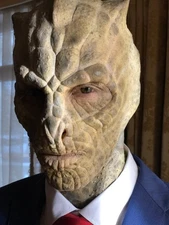 Snake foam latex prosthetic full face