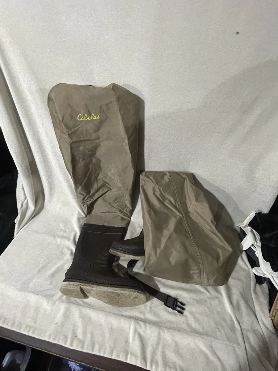 Bottes De Pêche Cabela's RealTree Hip Waders - Néoprène Homme Taille 9 Avec Sac