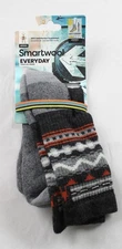 Smartwool Unisex Everyday Hudson Trail Crew Socks MP7 Charcoal Large NWT
