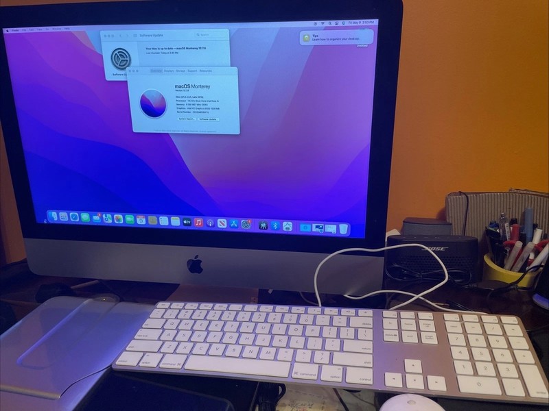 MAC OS Monterey  21.5 Aio