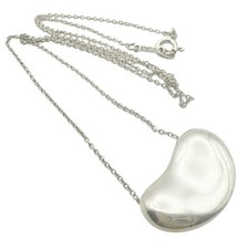 Collana Tiffany & Co. Bean 19 mm ciondolo catena 16,5" argento sterling 925