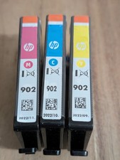 Genuine HP 902 Tri-Color Ink Cartridge Cyan Magenta Yellow Exp 2022