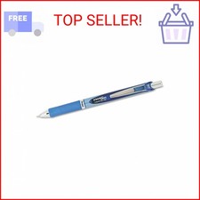 Pentel Gel Pen, Retractable/Refillable, Metal Tip, 0.7mm, Blue PENBLN77C