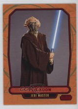 2012 Topps Star Wars Galactic Files Red /35 Plo Koon #82