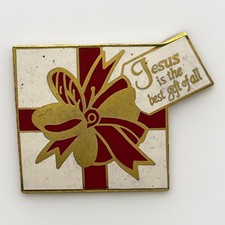 Jesus Christ Christian Religious Enamel Lapel Hat Pin Pinback