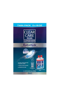 #ad #ad Clear Care Plus HydraGlyde Hydrogen Peroxide System Twin Pack 2 x 16 fl oz $50.00
