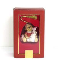 Lenox Disney 2007 Winnie the Pooh Piglet Christmas Ornament Stocking Surprise