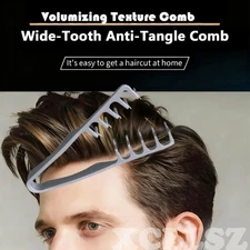 Wide Tooth Hair Comb Wide Tooth Comb For Curly Hair Roots Volumizing
