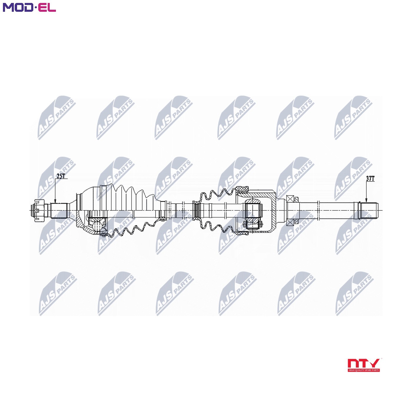 DRIVE SHAFT NPW-CT-081 FOR PEUGEOT 3008/MPV 5008/Van 308/SW/CC CITROËN DS - Image 6