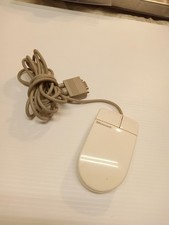 Vintage Microsoft Serial Mouse 24394 2-Button DB9 Retro PC Computer Mouse