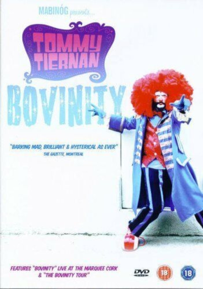Tommy Tiernan Bovinity DVD FREE SHIPPING