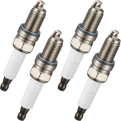 4PCS Ceramic Iridium Spark Plugs For Honda 2004-2009 VTX1300C VTX1300R VTX1300S