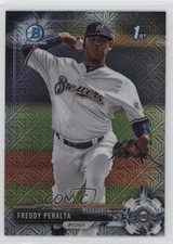 2017 Bowman Chrome Prospects Mega Box Refractor Freddy Peralta #BCP22 01ck