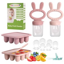 Baby Breastmilk Popsicle Molds  Baby Fruit Feeder 4 Pack , Infant Food Free...