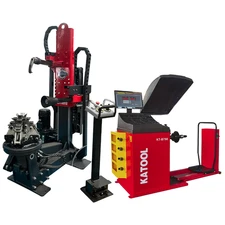 Motooltech KT-TV910/KT-B790 Tire Changer & Wheel Balancer Machine Combo KATOOL
