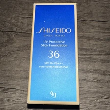 SHISEIDO Ginza Tokyo UV Protective Stick Foundation 36 Fair Ivory 9g