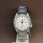 Seiko 5 Sports SRPK31K1 Beige Dial Stainless Steel Day Date Automatic Men Watch