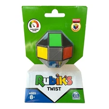Rubiks Twist Spin Master Games Original New (Package Has Wear)