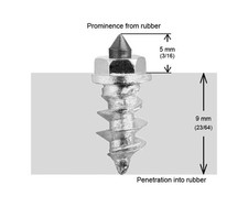 IGrip SS11R Shoulder Tire Studs - 11mm (Qty: ...