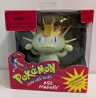 1998 Hasbro Nintendo Pokemon #52 Meowth Electronic Chattering Voice Figure NIB
