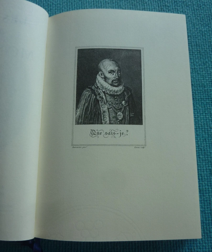 JEAN DE BONNOT "LES ESSAIS DE MONTAIGNE"  COMPLET 4 VOLUMES. TBE. 1972. - Photo 4/4