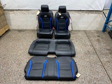 2021 Camaro Ss Oem Front Rear Seats Black With Blue Leather Pettys Garage Used