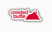 Crested Butte Ski Resort Vinyl Printed Sticker