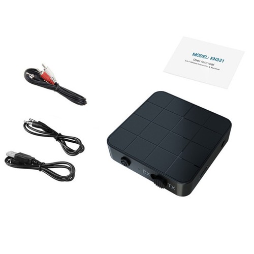 Portable 2-in-1 Bluetooth 5.0 Transmitter&Receiver Stereo Music Audio Adapter w - Photo 4/15
