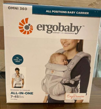 Ergobaby Omni Deluxe Mesh All-in-One Baby Carrier GRAY Brand New