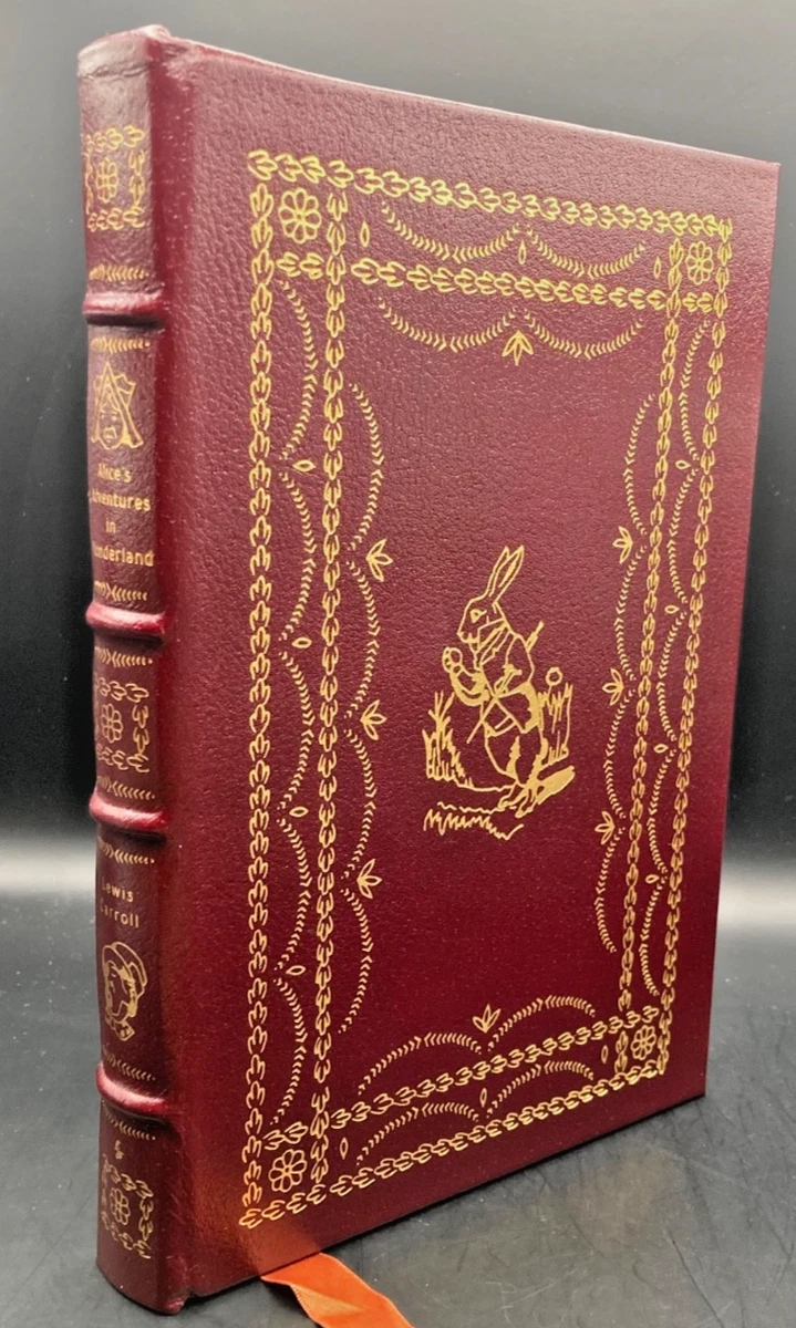 Alice in Wonderland Leather Antiquarian & Collectible Books for