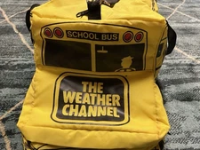 Classic weather channel school bus Duffel
