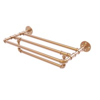 Allied Brass Pipeline 18 Wall Mounted Towel Shelf With Towel Bar Brushed Bronze on sale Allied Brass Pipeline 18 Wall Mounted Towel Shelf With Towel Bar Brushed Bronze on sale