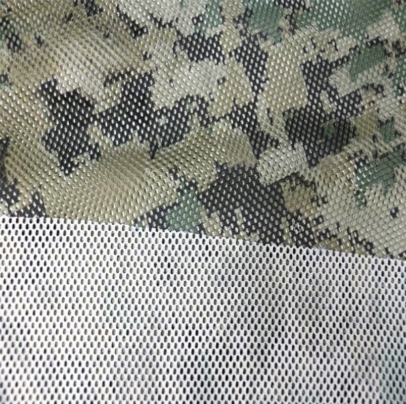 Tecido de camuflagem digital malha grossa tecido de rede camuflado acessórios faça você mesmo - Imagem 4 de 4
