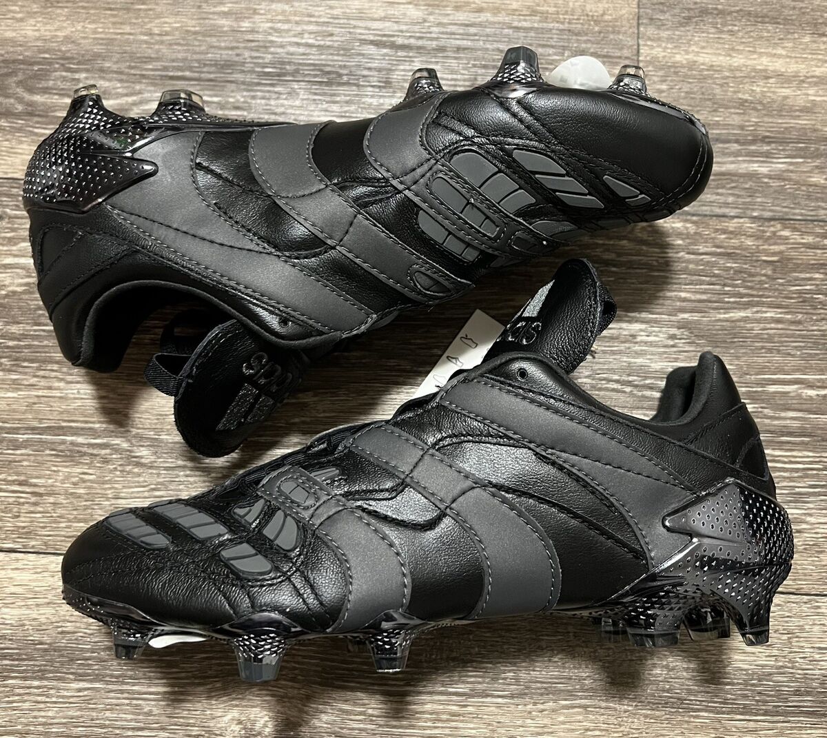 Adidas Predator Accelerator FG Sz US8 Remake Blackout FZ5428 Adidas Predator Accelerator FG Sz US8 Remake Blackout FZ5428