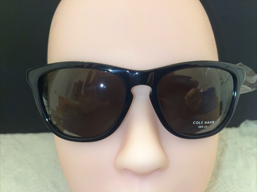 Gafas de sol negras Cole Haan nuevas CH6017 140 - Imagen 1 de 6