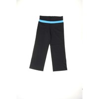 Kirkland Signature Black/blue Active Yoga Capri Pants Tedo on sale Kirkland Signature Black/blue Active Yoga Capri Pants Tedo on sale