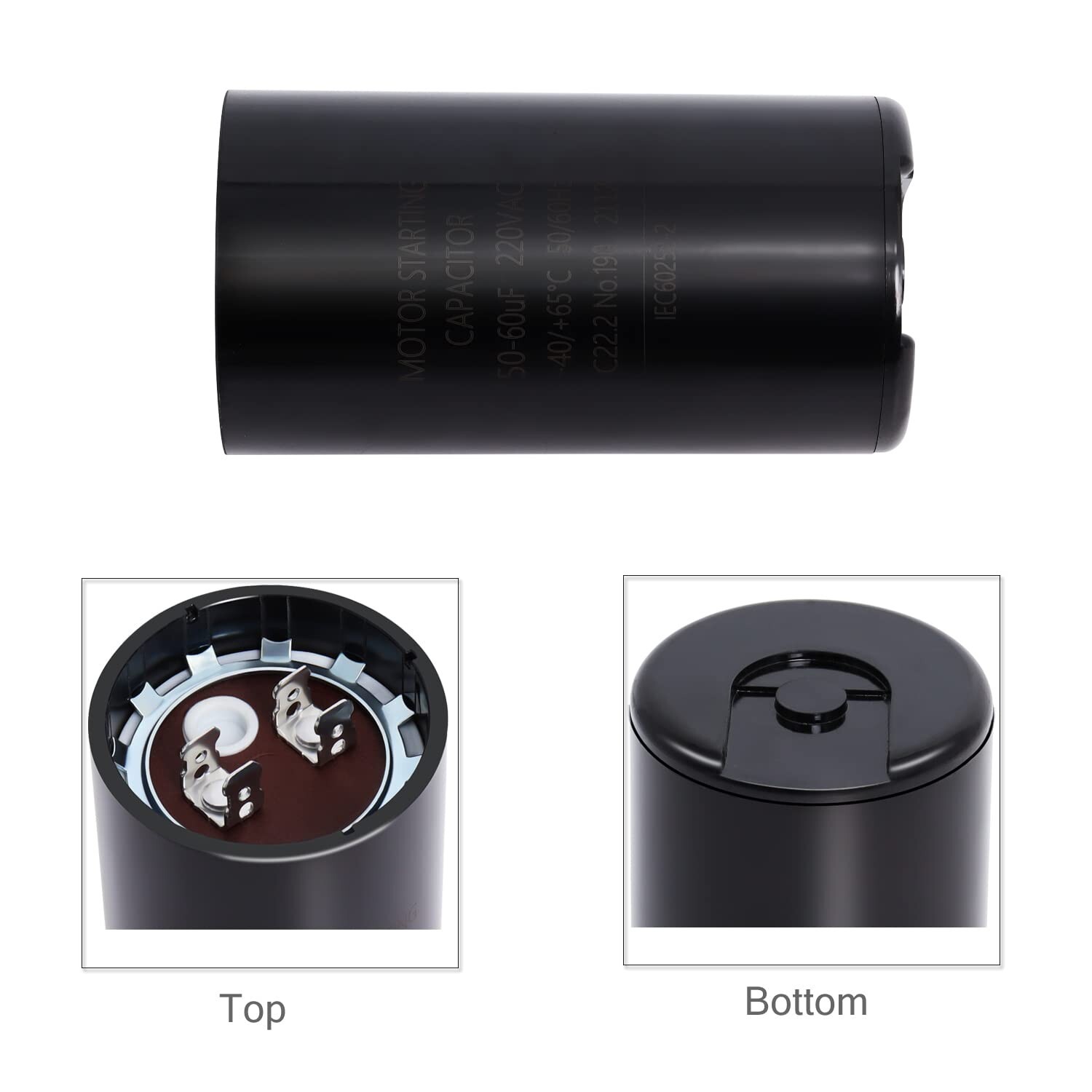 X-18004-b Capacitor 50-60 MFD 220 VAC 60HZ with Genie 18004B Garage Door