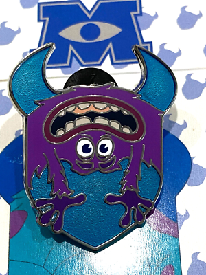 llica Some Kind of Monster 缶バッジ 2023 Disney Mystery LR Pin Pixar Monsters University Art Oozma