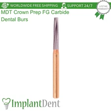 MDT Dental Crown Prep FG Carbide Burs Shaping Bridge Preparations Restorative