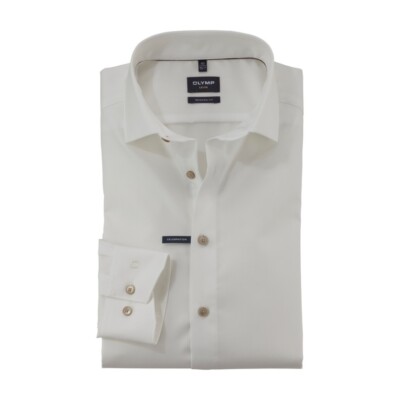 Olymp Luxor Men's Business Shirt Modern Fit Beige 124254 21