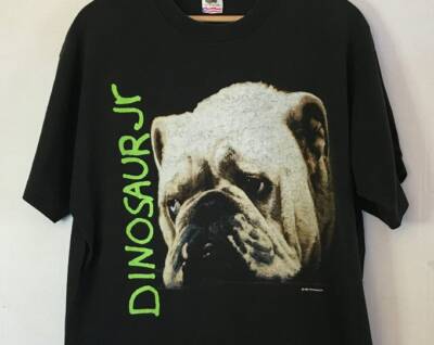 Dinosaur Jr Whatever's Cool/ Dog Cotton Black Unisex T-shirt