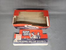 Empty Box Vintage 1960's Cap Guns - Super Brand Caps Repeating Toy Pistols