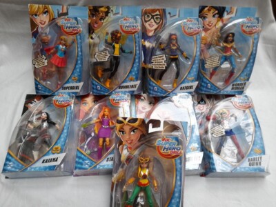 DC Super Hero Girls 9 verschiedene Action Figuren von Mattel 2015 - neuware, OVP