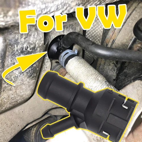 Car Radiator Coolant Heater Hose Flange Connector For VW Scirocco Tiguan 5N Polo