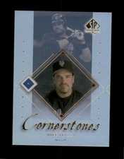2000 SP AUTHENTIC #C3 MIKE PIAZZA CORNERSTONES INSERT NEW YORK METS HOF