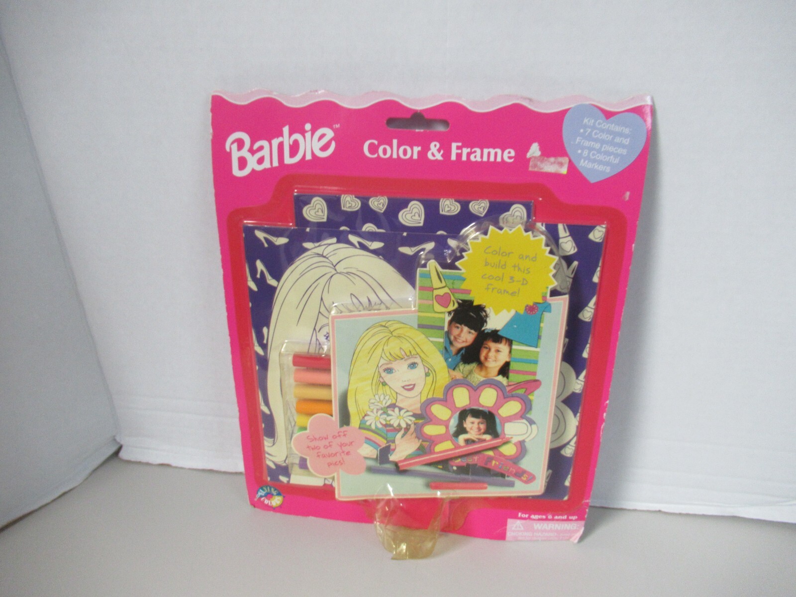 Barbie VTG 1999 Color And Frame Art Kit Markers Flying Colors # 15110 ...