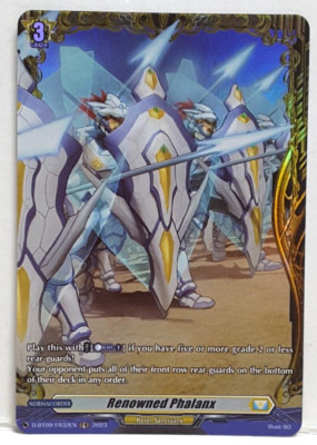 Bushiroad Cardfight Vanguard Renommierten Phalanx D-BT09/FR32EN Fr Keter