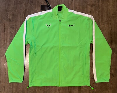 Nike Court Rafa Tennis Jacket Full-Zip Green Strike CI9135-398